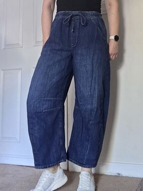 GAP Wide-Leg Cropped Jeans M